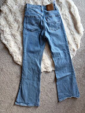 Levi's Light Blue Flare Jeans